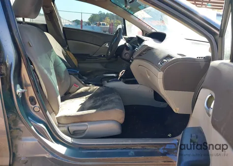 2012 Honda Civic Ex z USA, uszkodzony, nr VIN 2HGFB2F87CH591488